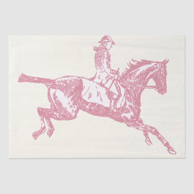 Niedlich Rosa Rose Gold Girl Seidenpapier (Vorderseite)