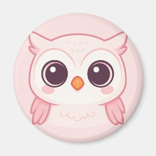 Niedlich rosa Schale - Kawaii Tierdesign Magnet
