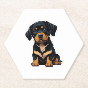 Niedlich Rottweiler - Geschenke für Besitzer von R Untersetzer