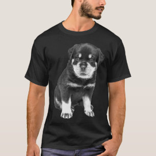 Niedlich Rottweiler Hund T-Shirt