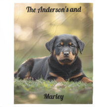 Niedlich Rottweiler Personalisiert