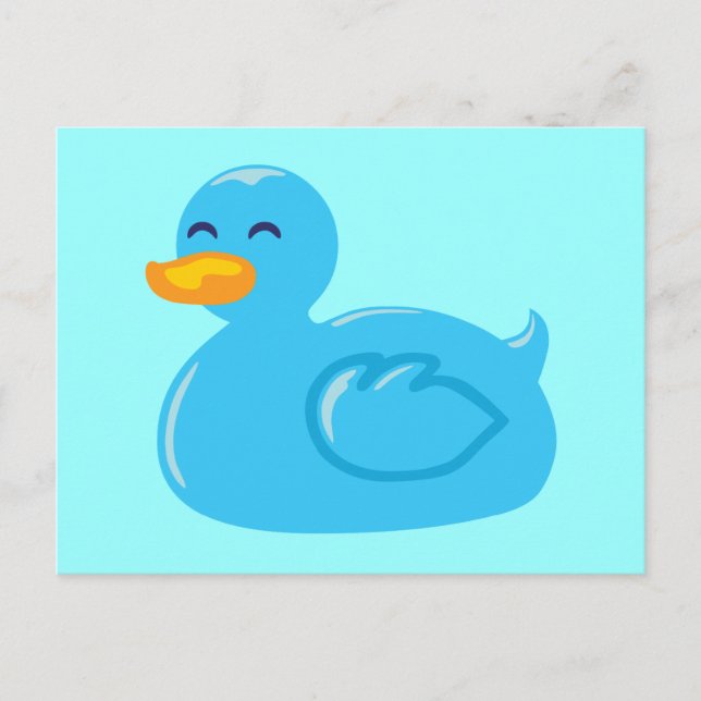 Niedlich Rubberducky Postkarte (Vorderseite)