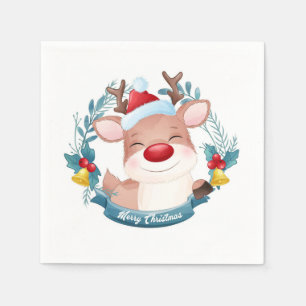 Niedlich Rudolph Serviette