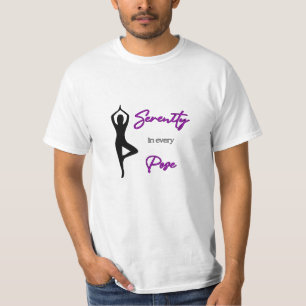 NIEDLICH! Ruhe in jeder Pose - Yoga-T - Shirt