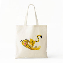 Niedlich Running Cartoon Cheetah