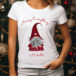 Niedlich Rustikale Fröhlichkeit alles Weihnachten T-Shirt