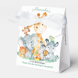 Niedlich Safari Jungle Girl Geschenkschachtel