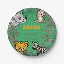 Niedlich Safari Wild One Green