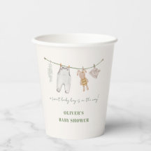Niedlich Sage Green Boho Boy Kleidung Kinderdusche