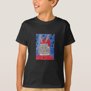 Niedlich Santa Bunny T-Shirt