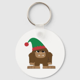 Niedlich Sasquatch Weihnachtself Schlüsselanhänger