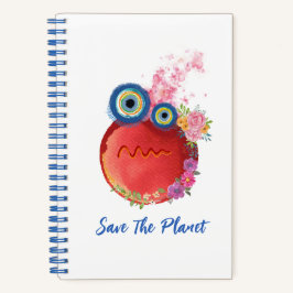 Niedlich Save the Planet Collection Spiral Noteboo Notizbuch