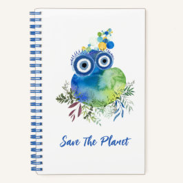 Niedlich Save the Planet Collection Spiral Noteboo Notizbuch