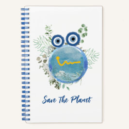 Niedlich Save the Planet Collection Spiral Noteboo Notizbuch
