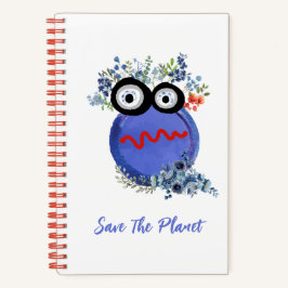 Niedlich Save the Planet Collection Spiral Noteboo Notizbuch