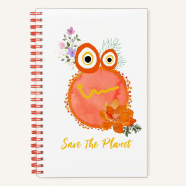 Niedlich Save the Planet Collection Spiral Noteboo Notizbuch