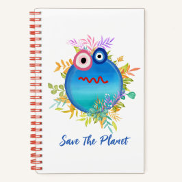 Niedlich Save the Planet Collection Spiral Noteboo Notizbuch
