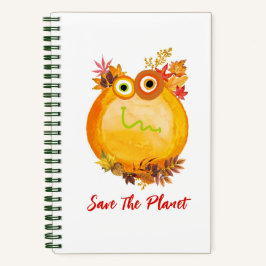 Niedlich Save the Planet Collection Spiral Noteboo Notizbuch