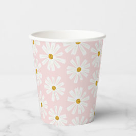 Niedlich Scandi Daisy Pappbecher
