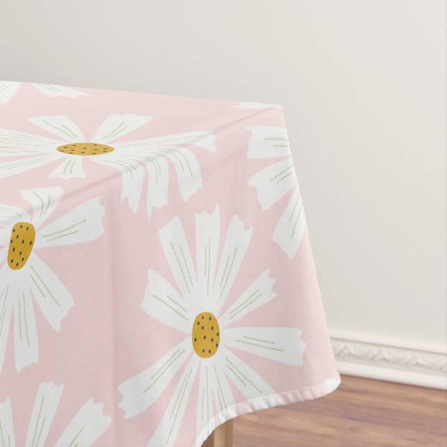 Niedlich Scandi Daisy Tischdecke (Beispiel)