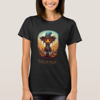 Niedlich Scarecrow Halloween T-Shirt