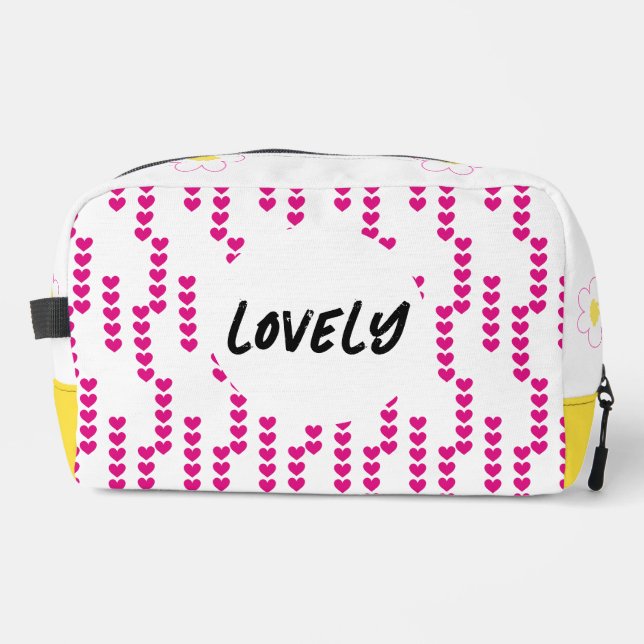 Niedlich schön. waschbeutel (Vorderseite)