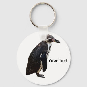 Niedlich Schwarz-Weiß-Humboldt-Pinguin-Schlüsselri Schlüsselanhänger