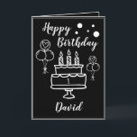 Niedlich Schwarz-Weiß-Kuchen Grandson 1. Geburtsta Karte<br><div class="desc">Niedlich Schwarz und Weiß Cake Grandson 1. Geburtstag, dieses Design ist für jeden, der etwas Schönes für einen kleinen Jungen zu seinem 1. Geburtstag sucht. Wenn Sie sich für die Einladung zum 1. Geburtstag, besonders für Ihren Enkel, interessieren, ist diese Einladung genau das Richtige für Sie. Das Design beinhaltet einen...</div>