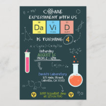 Niedlich Scientist Laboratory Birthday Party - Ein