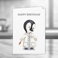 Niedlich Scientist Pinguin Mouse Birthday