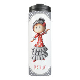 Niedlich Sevillana Dancer Thermosbecher