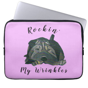 Niedlich Shar Pei Dog Neopren 13" Laptop-Sieb Laptopschutzhülle