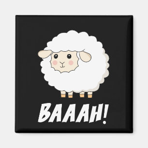 Niedlich Sheep Baah Magnet