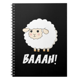 Niedlich Sheep Baah Notizblock