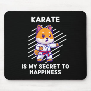 Niedlich Shi Inu Karate ist mein Geheimnis für glü Mousepad