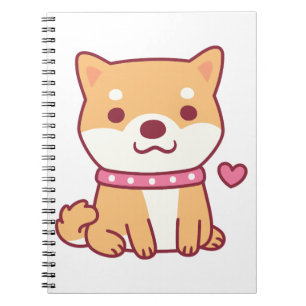 Niedlich Shiba Inu Dog Notizblock