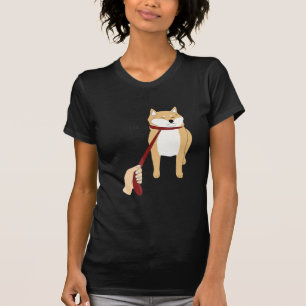 Niedlich Shiba inu Nope dog-lustiges Design T-Shirt