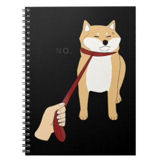 Niedlich Shiba Inu Nope - Doge Meme Notizblock
