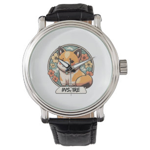 Niedlich Shiba Inu Pup Armbanduhr