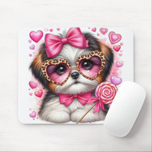 Niedlich Shih-tzu Valentine Mousepad