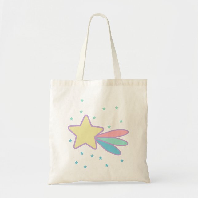 Niedlich Shooting Star Comet Tragetasche (Vorne)