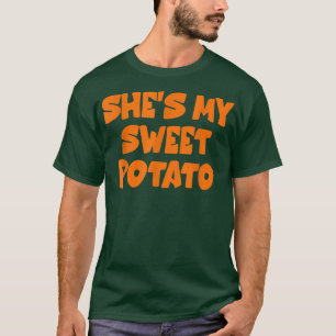 Niedlich, sie ist meine süße Kartoffel I Yam Set P T-Shirt