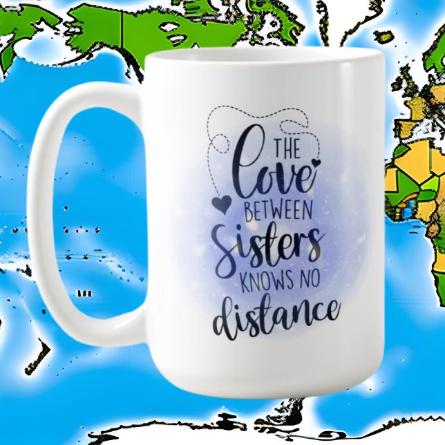 niedlich Sister Liebe Wortart hinzufügen Kaffeetasse (Von Creator hochgeladen)