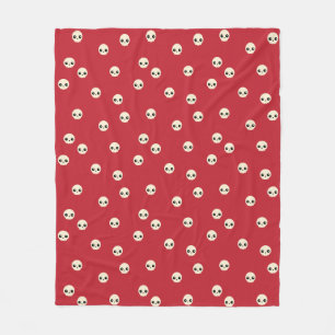 Niedlich Skulls Fleece Blanket