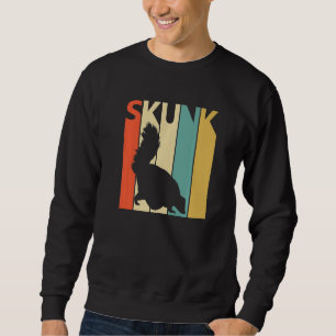 Niedlich Skunk Animal Sweatshirt
