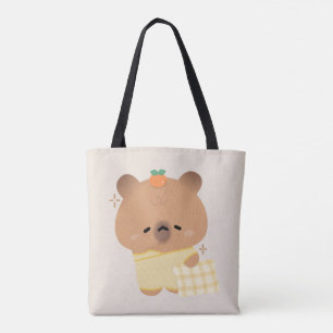 Niedlich Sleepy Capybara Tasche