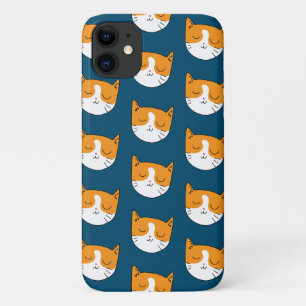 Niedlich Sleepy Cat iPhone 11 Fall Case-Mate iPhone Hülle