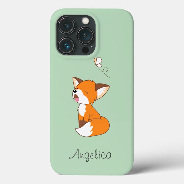 Niedlich Sleepy Little Fox Case-Mate iPhone Hülle (Rückseite)