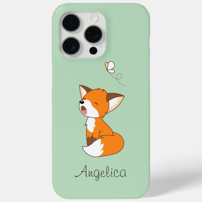 Niedlich Sleepy Little Fox Case-Mate iPhone Hülle (Rückseite)