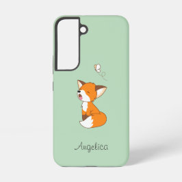 Niedlich Sleepy Little Fox Samsung Galaxy Hülle